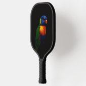 Black 4 Luxe Pickleball Paddle, Lorikeet Parrot Schläger (Links)