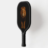 Black 4 Luxe Pickleball Paddle, Majestic Lion Schläger (Links)
