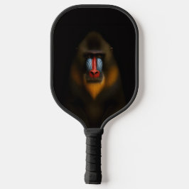 Black 4 Luxe Pickleball Paddle, Mandrill Monkey Pickleball Schläger