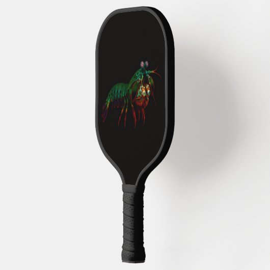 Black 4 Luxe Pickleball Paddle, Mantis Shrimp Pickleball Schläger (Links)