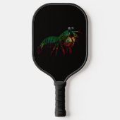 Black 4 Luxe Pickleball Paddle, Mantis Shrimp Schläger (Vorderseite)
