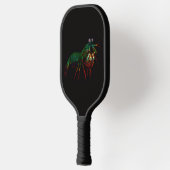 Black 4 Luxe Pickleball Paddle, Mantis Shrimp Schläger (Links)