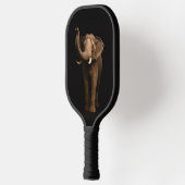 Black 4 Luxe Pickleball Paddle, Mighty Elephant Schläger (Links)