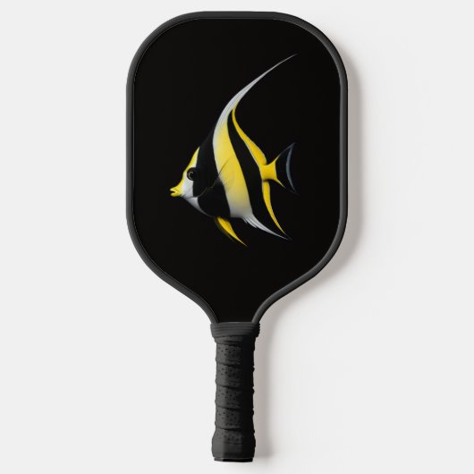 Black 4 Luxe Pickleball Paddle, Moorish Idol Schläger (Rückseite)