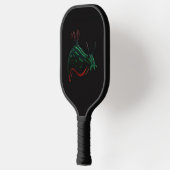 Black 4 Luxe Pickleball Paddle, Neon Sea Slug Pickleball Schläger (Links)