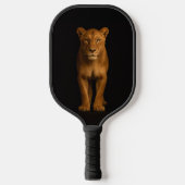 Black 4 Luxe Pickleball Paddle, Noble Lioness Pickleball Schläger (Vorderseite)