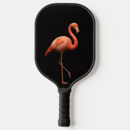 Black 4 Luxe Pickleball Paddle, Pink Flamingo Pickleball Schläger