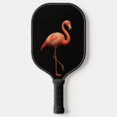 Black 4 Luxe Pickleball Paddle, Pink Flamingo Schläger (Vorderseite)