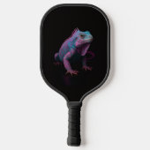 Black 4 Luxe Pickleball Paddle, Pink Iguana Pickleball Schläger (Rückseite)