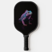 Black 4 Luxe Pickleball Paddle, Pink Iguana Schläger (Vorderseite)