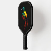 Black 4 Luxe Pickleball Paddle, Rainbow Bird Pickleball Schläger (Links)