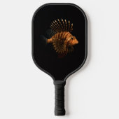 Black 4 Luxe Pickleball Paddle, Red Lionfish Schläger (Vorderseite)