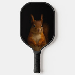 Black 4 Luxe Pickleball Paddle, Red Squirrel Schläger