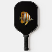 Black 4 Luxe Pickleball Paddle, Reef Butterflyfish Pickleball Schläger (Vorderseite)
