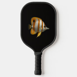 Black 4 Luxe Pickleball Paddle, Reef Butterflyfish Schläger