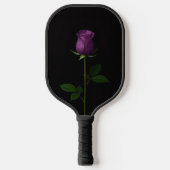 Black 4 Luxe Pickleball Paddle, Royal Violet Rose Pickleball Schläger (Vorderseite)
