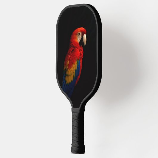 Black 4 Luxe Pickleball Paddle, Scarlet Parrot Pickleball Schläger (Links)