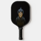 Black 4 Luxe Pickleball Paddle, Shoebill Bird Schläger (Vorderseite)