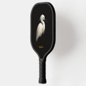 Black 4 Luxe Pickleball Paddle, Snowy Egret Schläger (Links)