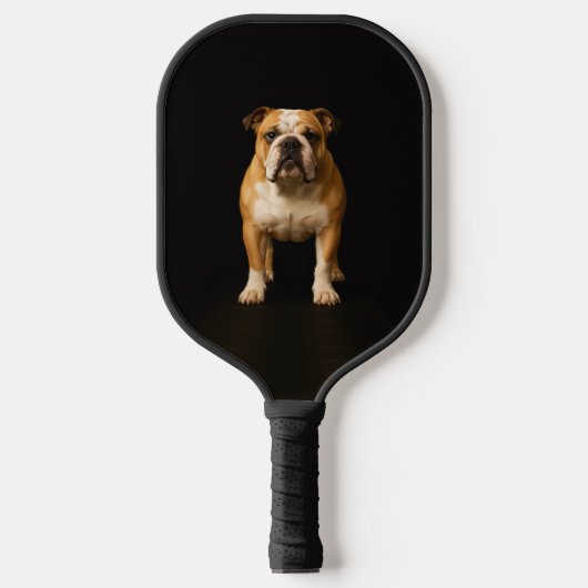 Black 4 Luxe Pickleball Paddle Stamina Bulldog (Vorderseite)
