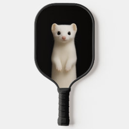 Black 4 Luxe Pickleball Paddle, Stylish Ermine Pickleball Schläger