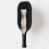 Black 4 Luxe Pickleball Paddle, Stylish Ermine Schläger (Links)