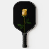 Black 4 Luxe Pickleball Paddle, Sunset Orange Rose Pickleball Schläger (Vorderseite)