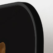 Black 4 Luxe Pickleball Paddle, Sweet Quoll Pickleball Schläger (Linke Seite)