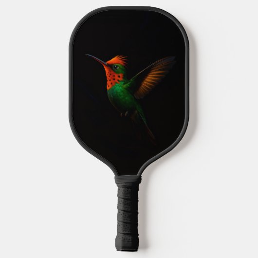 Black 4 Luxe Pickleball Paddle, Tuflische Coquette Schläger (Rückseite)