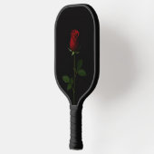 Black 4 Luxe Pickleball Paddle, Velvet Red Rose Schläger (Links)