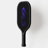 Black 4 Luxe Pickleball Paddle, Violet Seahorse Schläger (Links)
