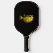 Black 4 Luxe Pickleball Paddle, Yellow Putterfish Pickleball Schläger (Rückseite)