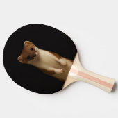 Black 4 Luxe ping pong paddle, Elegant Weasel Tischtennis Schläger (Seitenansicht)