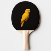 Black 4 Luxe ping pong paddle, Golden Parakeet Tischtennis Schläger (Rückseite)