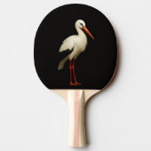 Black 4 Luxe ping pong paddle, Graceful Stork Tischtennis Schläger (Rückseite)