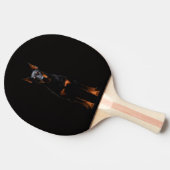 Black 4 Luxe ping pong paddle, Guardian Doberman Tischtennis Schläger (Seitenansicht)
