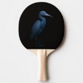 Black 4 Luxe ping pong paddle, Little Blue Heron Tischtennis Schläger (Vorderseite)
