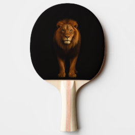 Black 4 Luxe ping pong paddle, Majestic Lion Tischtennis Schläger