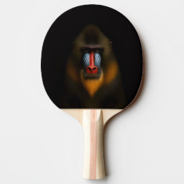 Black 4 Luxe ping pong paddle, Mandrill Monkey Tischtennis Schläger
