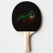 Black 4 Luxe ping pong paddle, Mantis Shrimp Tischtennis Schläger (Rückseite)