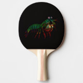 Black 4 Luxe ping pong paddle, Mantis Shrimp Tischtennis Schläger (Vorderseite)