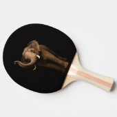 Black 4 Luxe ping pong paddle, Mighty Elephant Tischtennis Schläger (Seitenansicht)