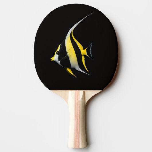Black 4 Luxe ping pong paddle, Moorish Idol Tischtennis Schläger (Rückseite)