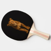 Black 4 Luxe ping pong paddle, Noble Lioness Tischtennis Schläger (Seitenansicht)