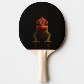 Black 4 Luxe ping pong paddle, Panther Chameleon Tischtennis Schläger (Vorderseite)