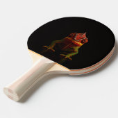 Black 4 Luxe ping pong paddle, Panther Chameleon Tischtennis Schläger (Vorderseite)