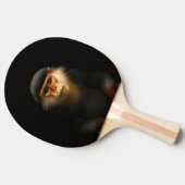Black 4 Luxe ping pong paddle, Red Douc Langur Tischtennis Schläger (Seitenansicht)