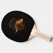 Black 4 Luxe ping pong paddle, Red Lionfish Tischtennis Schläger (Seitenansicht)