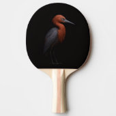 Black 4 Luxe ping pong paddle, Reddish Egret Tischtennis Schläger (Vorderseite)