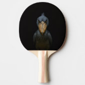 Black 4 Luxe ping pong paddle, Shoebill Bird Tischtennis Schläger (Vorderseite)
